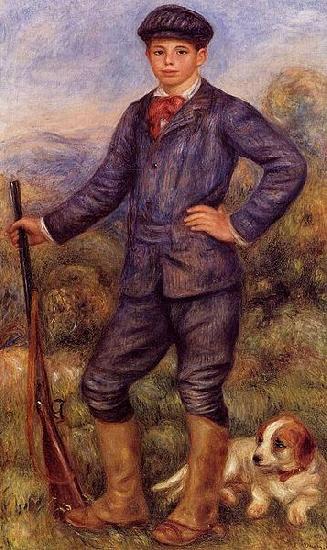 Pierre Auguste Renoir Portrait of Jean Renoir as a hunter